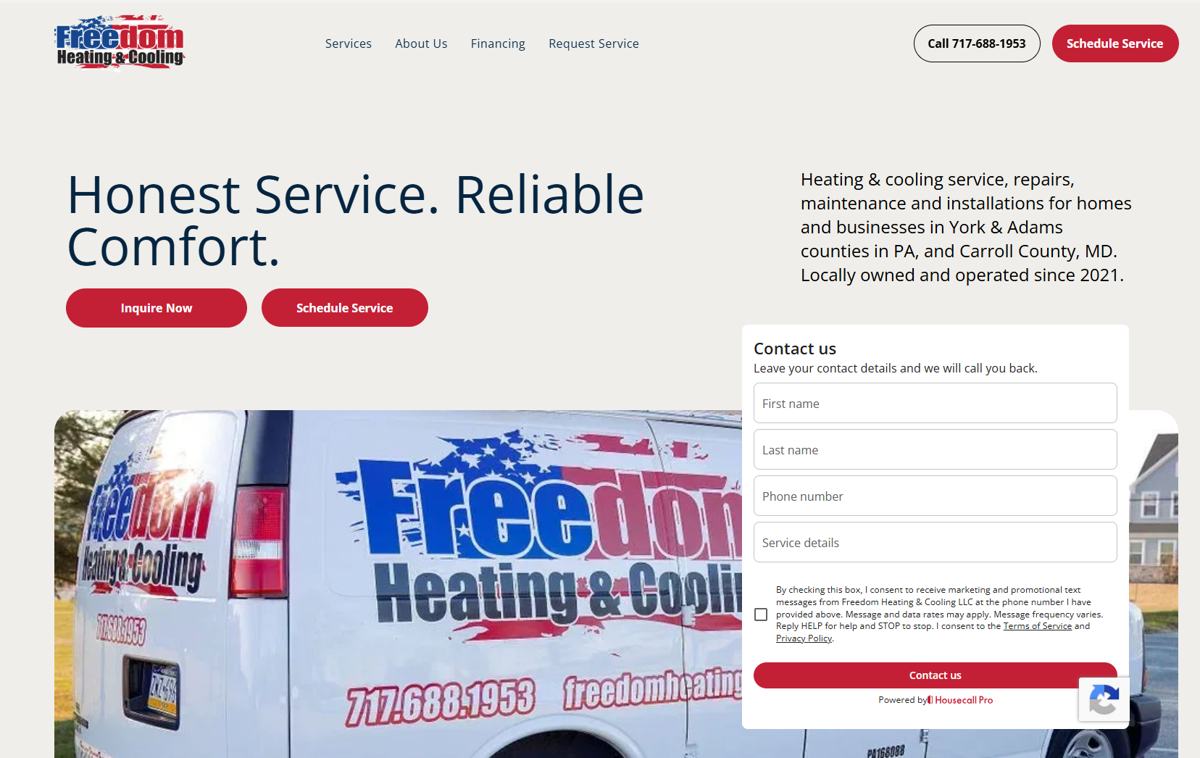 Freedom Heating & Cooling LLC
