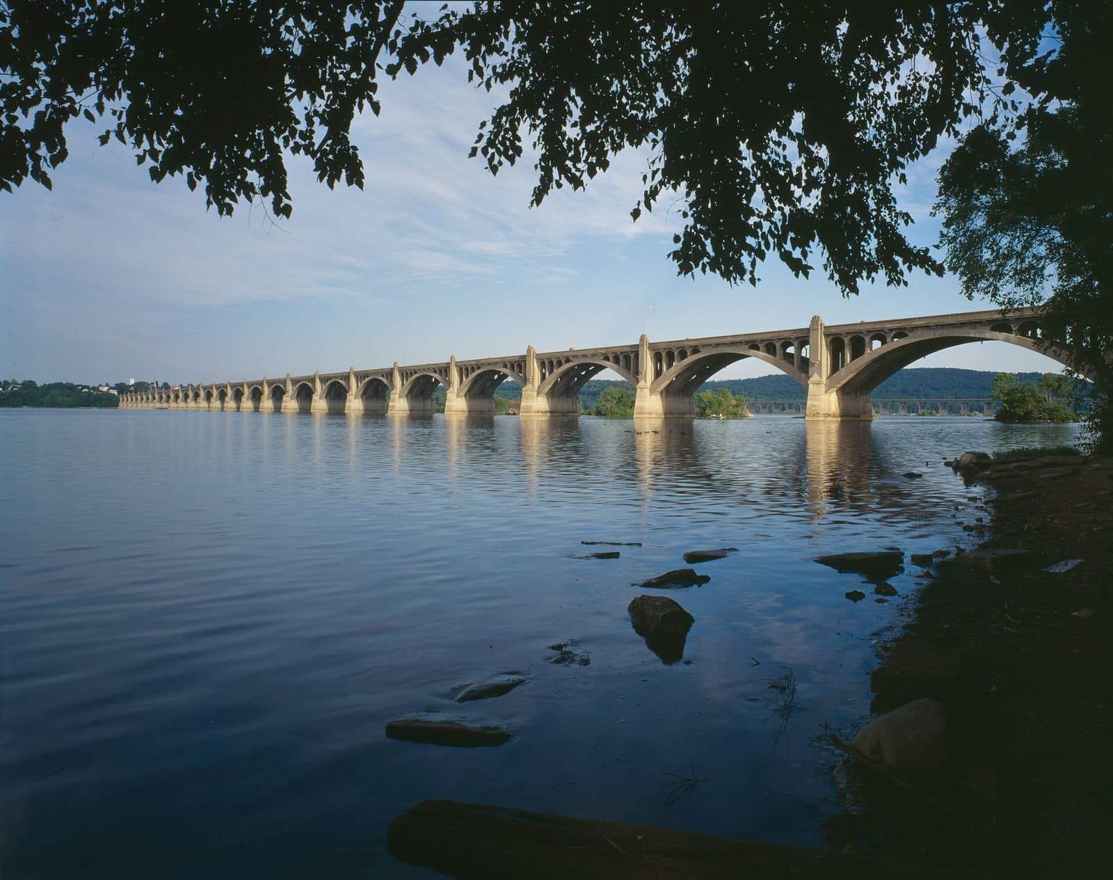 The Columbia-Wrightsville Bridge over the Susquehanna